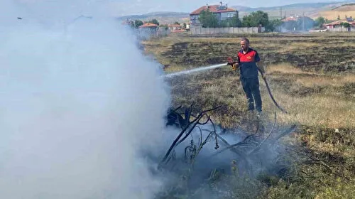 Çorum'da 5 Ton Odun Alevlere Esir Oldu! Yangının Sırrı Ne?