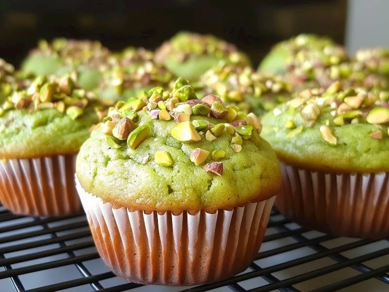 Antep Fıstıklı Muffin Tarifi