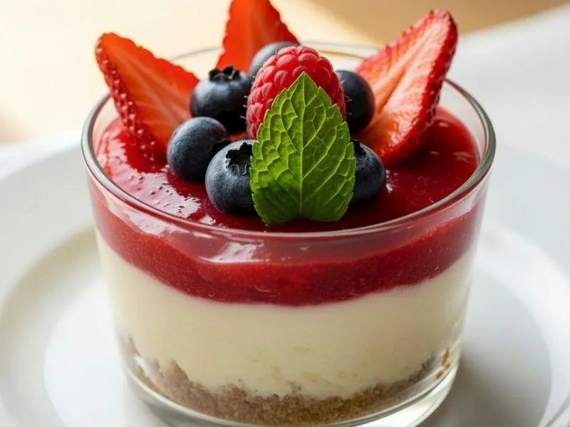 Bardakta Cheesecake Tarifi