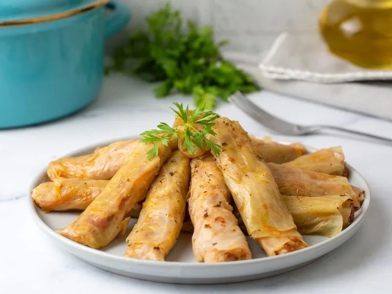 Beyaz Lahana Sarması Tarifi