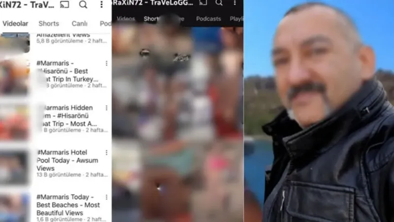 BoRaXİN72 adlı 4 milyon aboneli sapık YouTuber Marmaris’te yakalandı