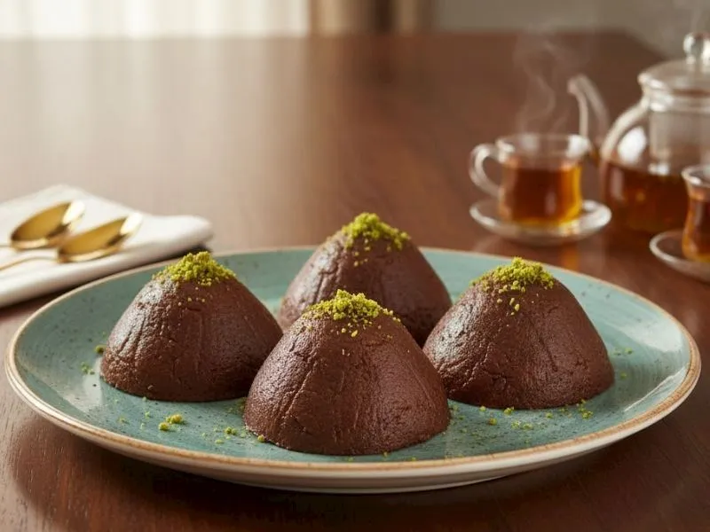 Çikolatalı İrmik Helvası Tarifi