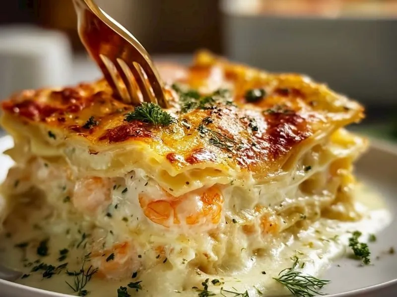 Deniz Mahsullü Lazanya Tarifi