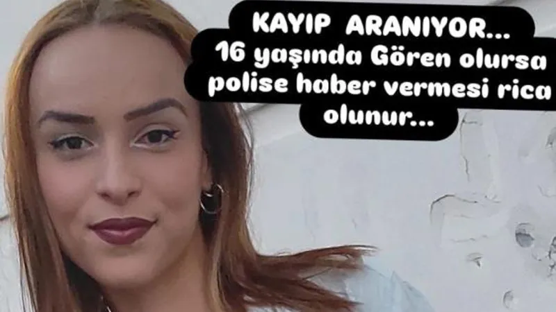 Denizli'de kaybolan 16 yaşındaki kız çocuğundan 2 gündür haber alınamıyor