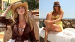 Ezgi Eyüpoğlu, bikinili pozlarıyla yaktı geçti
