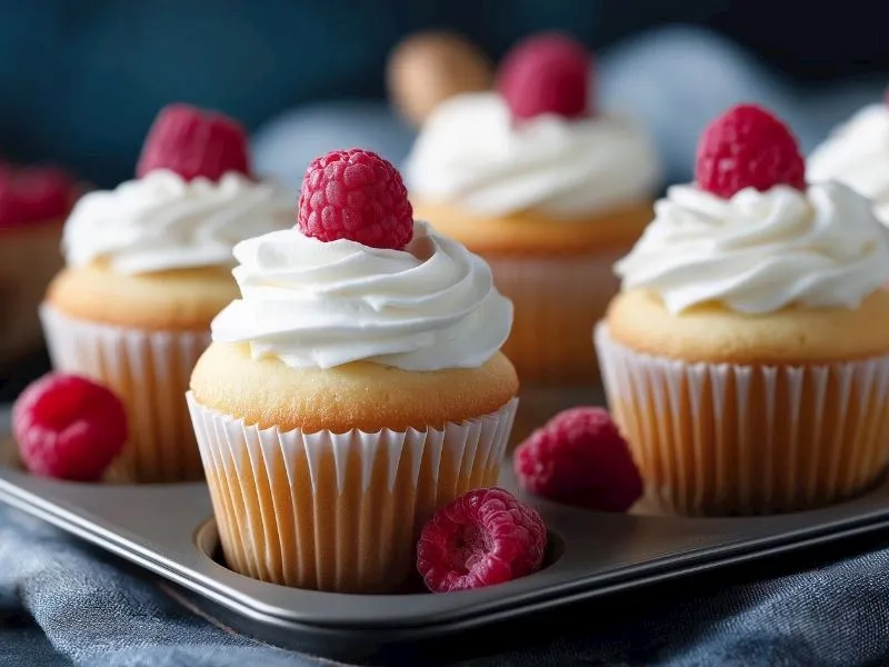Frambuazlı Cupcake: Tadı Damakta Kalan Enfes Tarif!