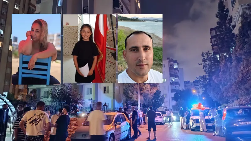 Gece yarısı kan donduran vahşet! İnfaz koruma memuru, karısını ve kızını öldürüp intihar etti