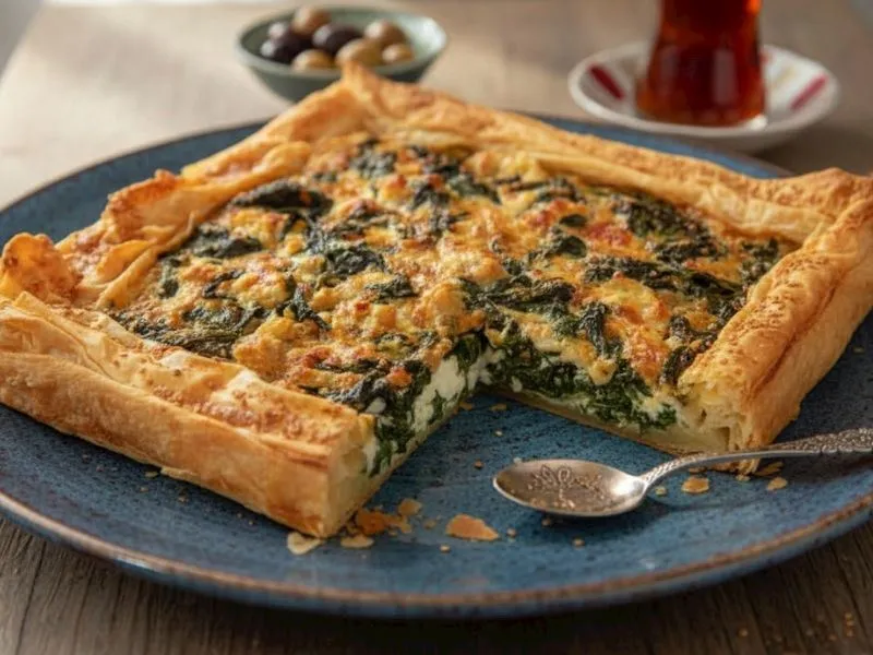 Ispanaklı Börek Tarifi: Tadına Doyum Olmaz Lezzet!