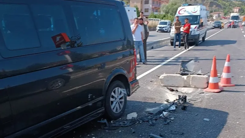 Karabük’te trafik kazası! 1 ağır 6 yaralı