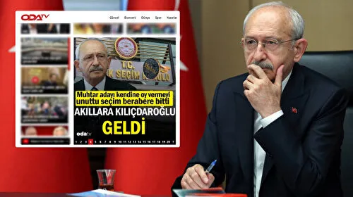 Odatv'den Kılıçdaroğlu'na Şok Saldırı! Muhtarlık Seçimiyle Mi Vurdular?