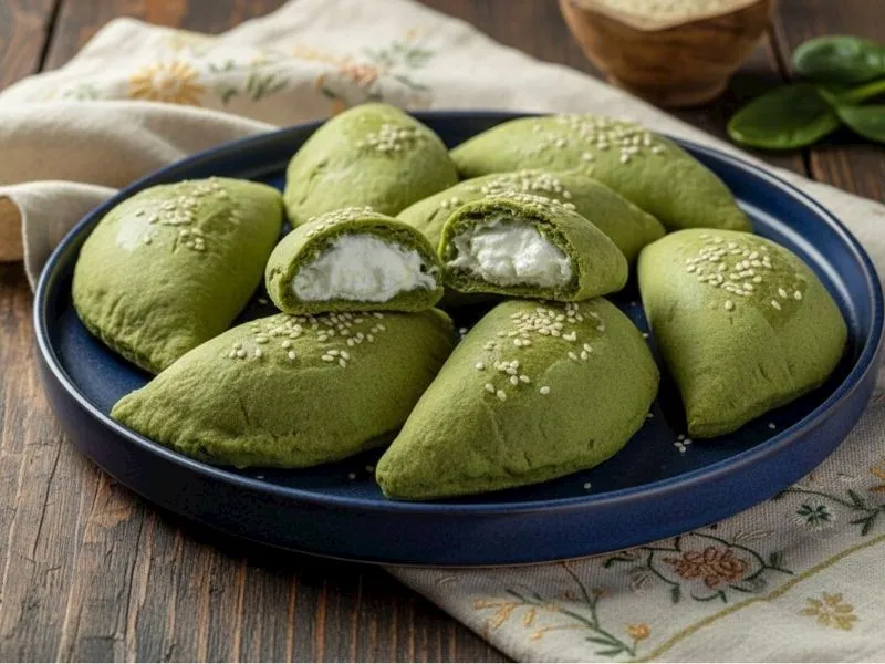 Yeşil Poğaça Tarifi: Labneyle Lezzete Uçun!