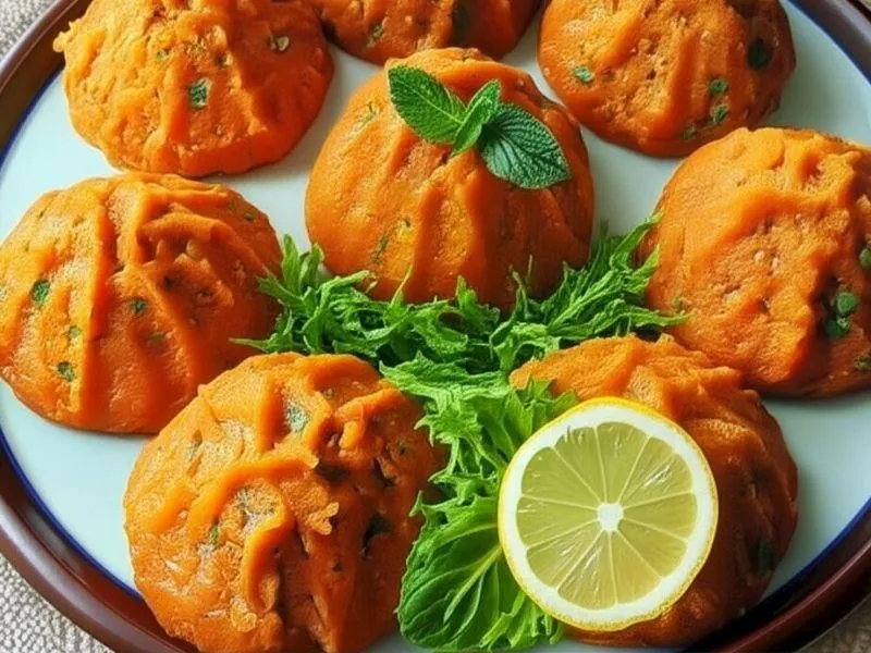 Limon Sıkacağında Mercimek Köftesi