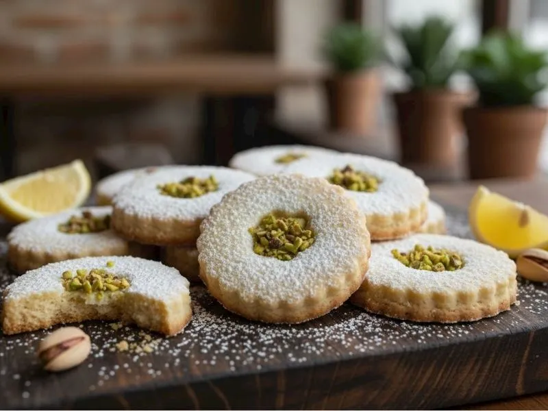 Limonlu Sable Kurabiye: Çay Saatinin Yıldızı!