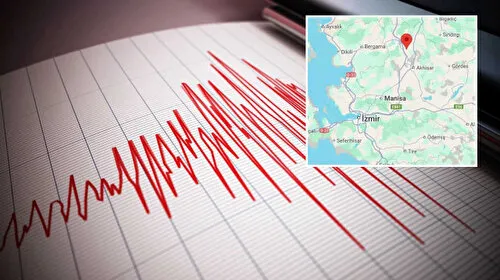 Manisa'da korkutan deprem