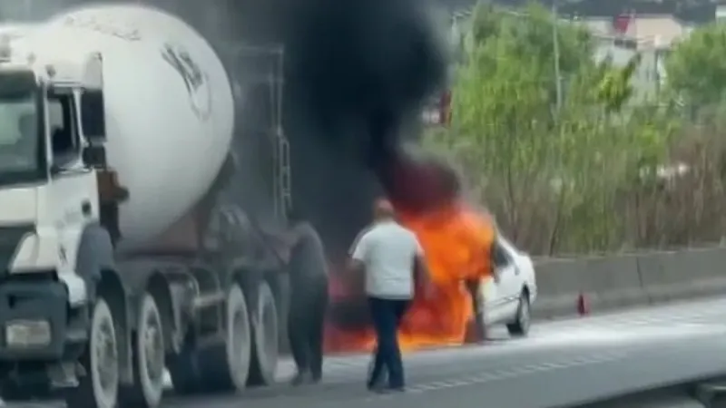 Otomobildeki gizli tehlike! Yangın söndürme tüpünü ihmal etmeyin!
