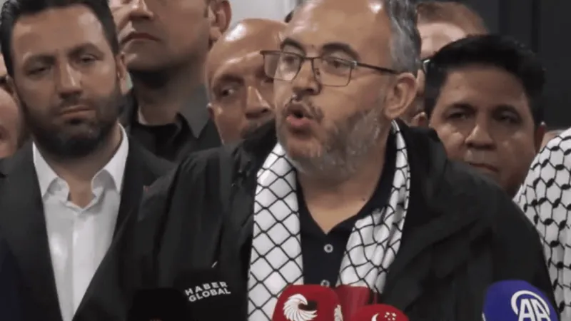 Özgürlük Filosu İstanbul'da! Vekillerden İsrail'e Sert Tepki