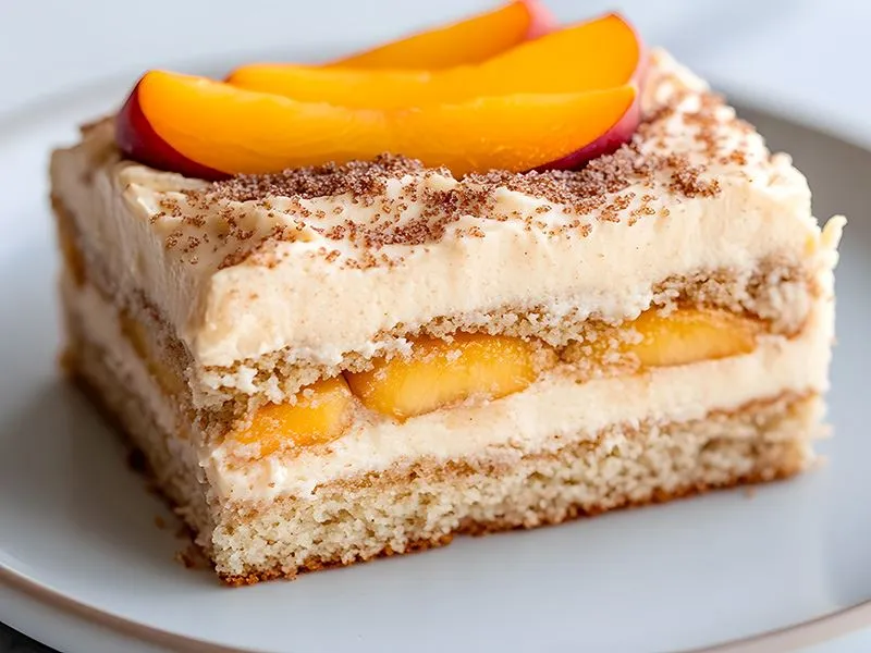 Şeftalili Tiramisu: Yazın En Hafif ve Lezzetli Tatlısı!