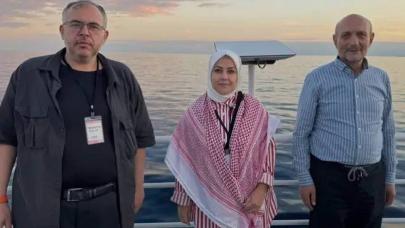 Sumud Filosu'ndaki Sema Silkin Ün'den Erdoğan'a: 22 vatandaşının İsrail tarafından alıkonulduğu bir durumda tek cümle dahi olsa değinmesini beklerdim 