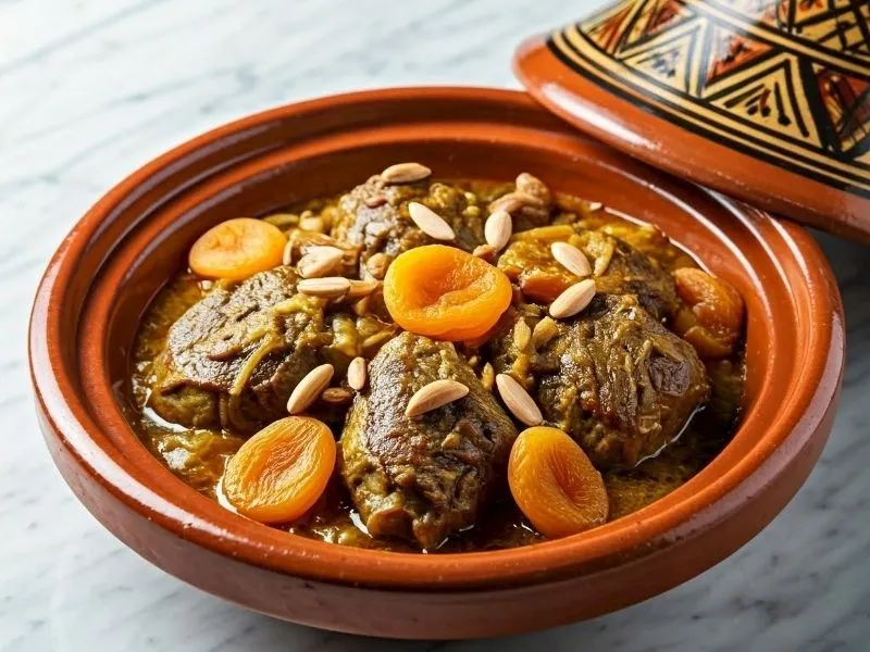 Tajine De Mouton Aux Abricots Tarifi