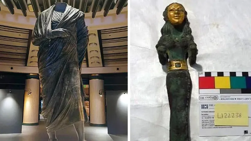 Yurt dışına kaçırılan tarihi eserler Türkiye'ye getirildi! Bakanlıktan önemli çalışma...